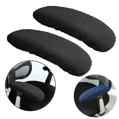 Office Gaming Chair Armrest Covers Cushions Pads Desk Chair Arm Cover • $6.59