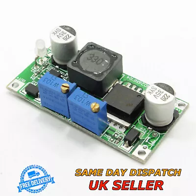 7-35V To 1.25-30V DC 15W LED Converter Driver CC CV Power Supply Battery Charge • £8.38