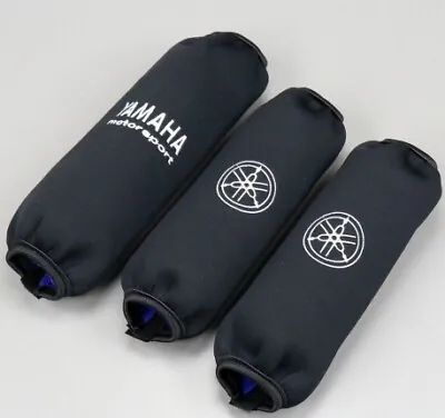 Shock Covers *  Yamaha YFZ450 YFZ 450 04-23 Neoprene Velcro Logo Embroidered • $49