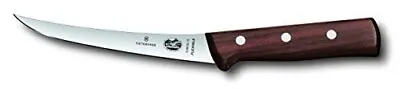 Victorinox Swiss Army Cutlery Rosewood Curved Boning Knife 6-Inch VIC-5.6616.15 • $37.03