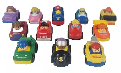 Fisher Price Little People Cars With Figures Attached X12 2009 • $49.95