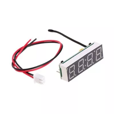 Digital Car Led Electronic Clock For Time Temperature Voltage 3 In 1 Meter 12V 5 • $18.36
