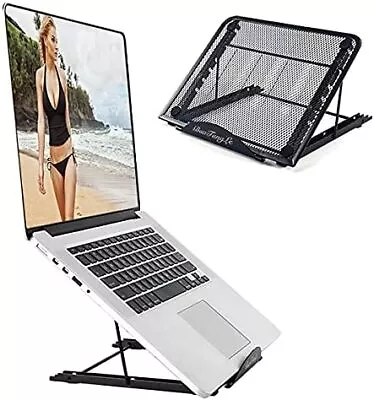 Laptop Stand - Adjustable Computer Portable BauTangLe Riser - Upgraded Sturdy - • £9.17