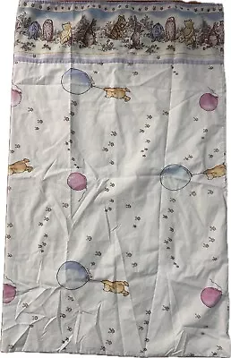 Classic Winnie The Pooh Pillow Case Disney Standard Vintage Cotton Polyester • $10