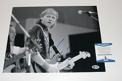 DIRE STRAITS MARK KNOPFLER SIGNED 11x14 PHOTO BECKETT BAS COA BROTHERS IN ARMS • $399.99