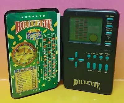 Micro Games Of America Las Vegas Casino Corner Electronic Roulette Game 1994 • $14.99