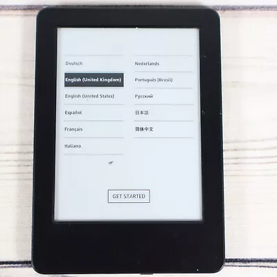 Amazon Kindle 4GB 6  Wi-Fi E-reader - Black WP63GW Black - UK Seller! • £21.99