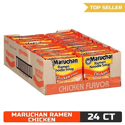 Maruchan Ramen Chicken 3 Ounce (Pack Of 24) • $13.70