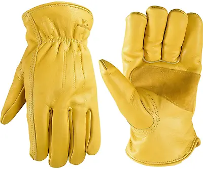 Men'S Fleece-Lined Thinsulate Winter Leather Work Gloves Xxx-Large ( 1108) Sad • $31.95