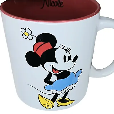 Nicole Minnie Mouse Oversized Mug Coffee Cup Personalized  NICOLE  20 Ounces • $16