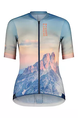 Maloja PushbikersM. Fem Race 1/2 Women's Short Sleeve Jersey Aero Jersey 33170 Used • £69.07