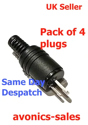 [Pack Of 4] - 2 Pin DIN Speaker Plug (Screw Terminals) Bang & Olufsen B&O - UK • £9.99