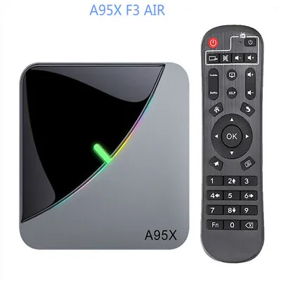 $45 • Buy A95X F3 S905x3 Android 9.0 Smart TV Box 4GB+64GB HDMI Media Player TV Box