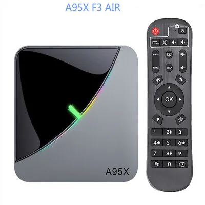 A95X F3 S905x3 Android 9.0 Smart TV Box 4GB+64GB HDMI Media Player TV Box • $45