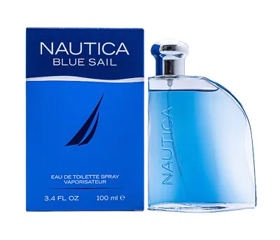 Nautica Blue Sail 3.4 Oz EDT Cologne For Men 3.4 Oz Brand New In Box • $20.21