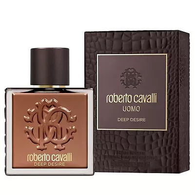 Roberto Cavalli Uomo Deep Desire Eau De Toilette 100ml Discontinued Rare • $206.10