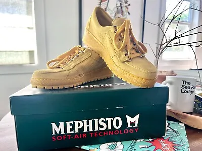 Mephisto Woman's Lady Velourlady Yellow  US 6.5 NEW - DEAL! • $180