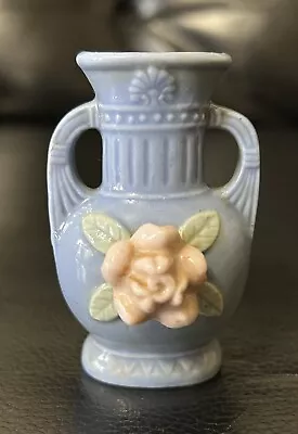 Vintage Made In Occupied Japan Mini Blue Vase - 2 1/2  • $7.99