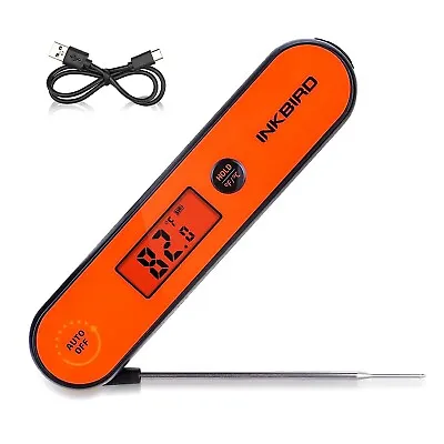 $31.20 • Buy INKBIRD BBQ Meat Thermometer Instant Read Cooking Food Fast Smoker Jam Smoker AU