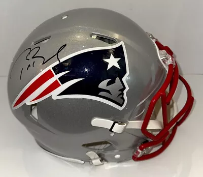 Tom Brady Signed Patriots Speed Proline Authentic Helmet Autographed Fanatics • $2695