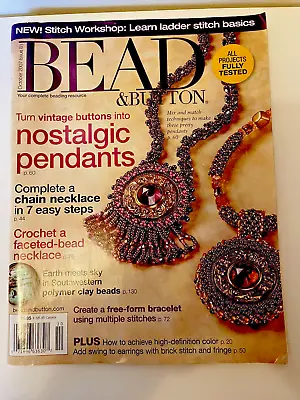 Bead And Button Magazine October 2007 Issue 81 Back Issue Jewelry • $11.44