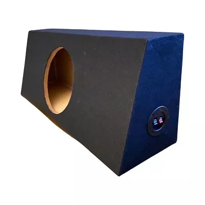 8” Single Sealed Wedge Standard Subwoofer Box Enclosure Car Audio Car- Black • $59.99