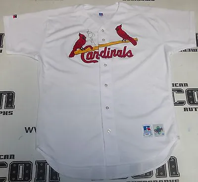 Mark McGwire Signed Cardinals Authentic Baseball Jersey PSA/DNA COA Autograph 25 • $394.99