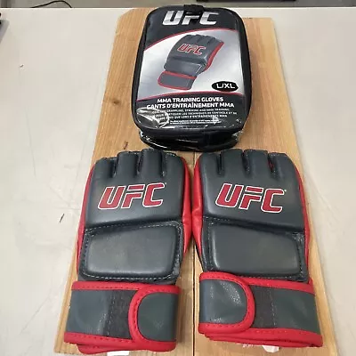 UFC MMA Training Gloves Large/ Xtra Large Red & Black FIGTH TRAINING In Package • $28.99