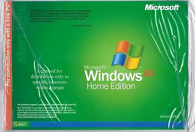 £33 • Buy Windows XP Home Edition  With Service Pack 2  And Licence Key (COA)  Unused