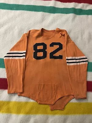 Vintage 30s 40s 50s Game Worn Football Jersey Princeton Tennessee Auburn Medium • $338.89