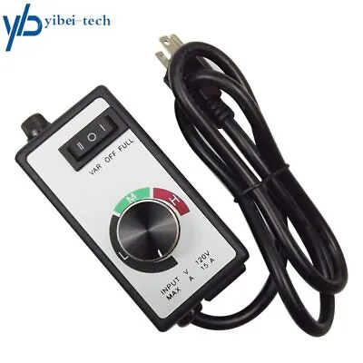 For Router Fan Variable Speed Controller Electric Motor Rheostat AC 120V Newest • $17.23