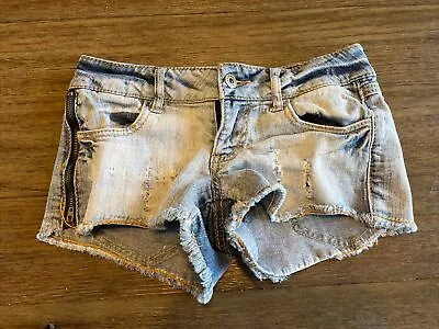 Vintage Havana Distressed Denim Jean Shorts - Size XS • $8