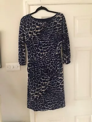 Coast Dress Animal Print  UK 14 Blues • £0.99