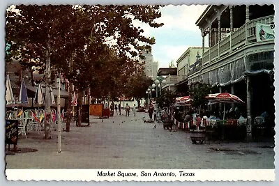 San Antonio Texas TX - Market Square People's Place - Vintage Postcard 4x6 • $6.99