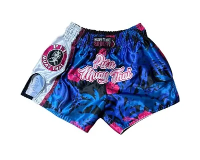 Muay Thai Addict Kick Boxing MMA Training Fight Shorts Size Mens XL • $26.99