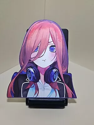 Miku Nakano The Quintessential Quintuplet  3D Anime Lenticular Motion Sticker • $8.99