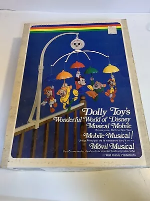 Dolly Toys (Wonderful World Of Disney: Musical Crib Mobile) 1980s Mickey Mouse • $33.95