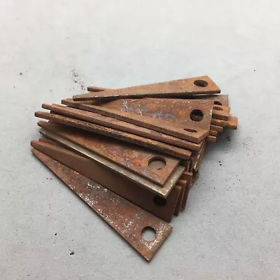 Masonry Bricklayer Brick Block Laying Tool Pin Lot 25 Metal 2.5 X 1/2  X5mm Hole • $18.95