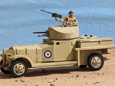 £4 • Buy 1/35 WW2 RAF Armoured Car Commander Unpainted Resin Figure Fits Roden Model