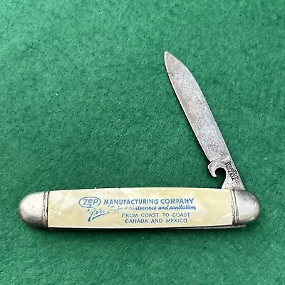 Vintage Imperial Prov. USA  Trick Pocket Knife Zep Manufacturing Advertising • $18.50