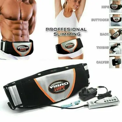 Electric Massage Belt Stomach Slim Fat Burn Weight Loss Body Shaper Machine New • $57.14