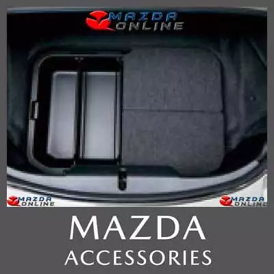 Genuine Mazda Luggage Room Board With Carpet Lids Fit 2016-2023 MX5 Miata ND MK4 • $329.99