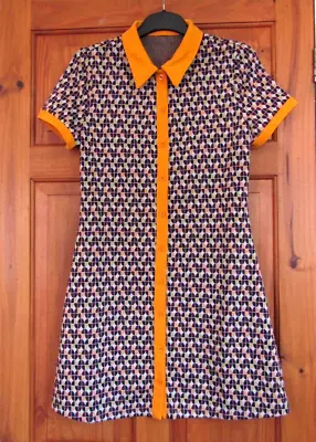 £20.99 • Buy Mod / 60s Dress Size 12 ( DFBOX )
