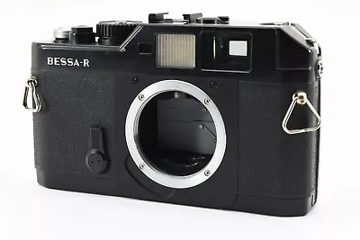 【problem】Voigtlander Bessa-R Rangefinder 35mm Film Camera Black Japan #2108782 • $354.11