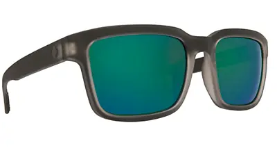 NEW Spy Helm 2 Sunglasses-Black Ice-Emerald Green HD Lens • $84.99