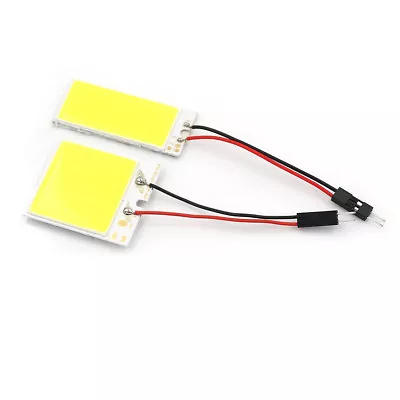 36/48 Smd Cob Led 12v White Light Car Interior Panel Lights Dome Lamp Bulb _MF • $3