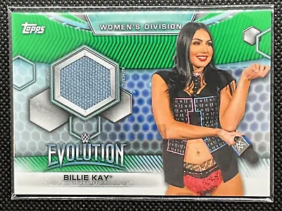 Billie Kay MR-BK #114/150 WWE Evolution Women's Division Mat Relic Trading Card. • $29.92
