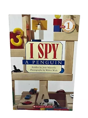 I Spy A Penguin~[Scholastic Reader Level 1]~by Marzollo Jean~Paperback~GOOD! • $3.50