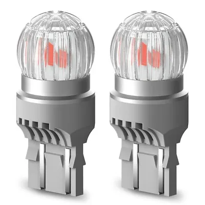 2 PCS 7443 7444 7440 7441 LED Bulb Brake Stop Light Lamp Red Super Bright AUXITO • $14.24
