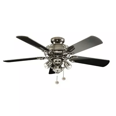 Fantasia Gemini Ceiling Fan 42in Pewter With Venice Light • £272.75